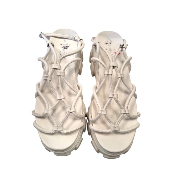 Circus By Sam Edelman Greyson Size 9M EU 40 White Platform Sandal NWOB - Picture 7 of 8